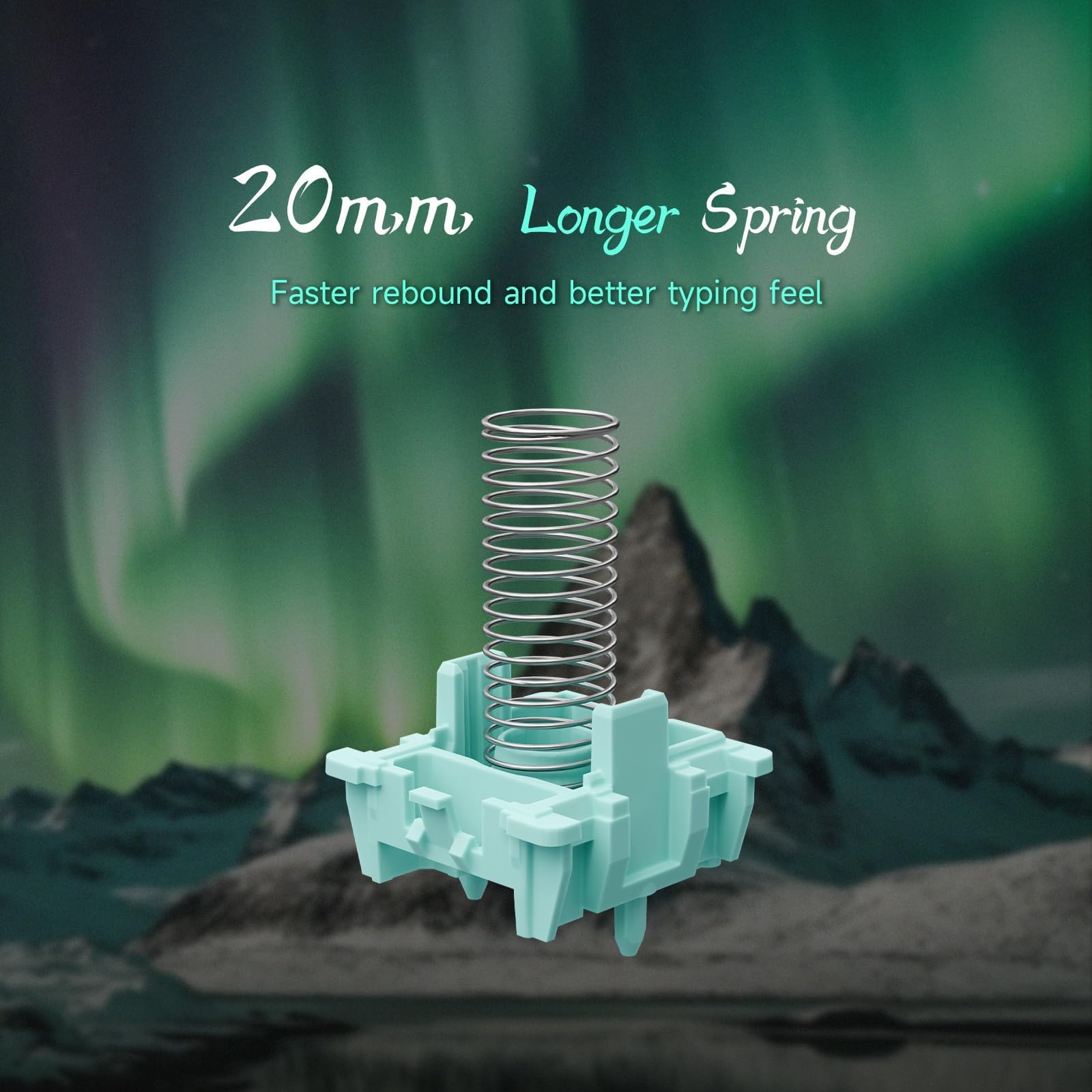 Amazon.co.jp: Gateron Magnetic Jade Pro キーボードスイッチ、ロング